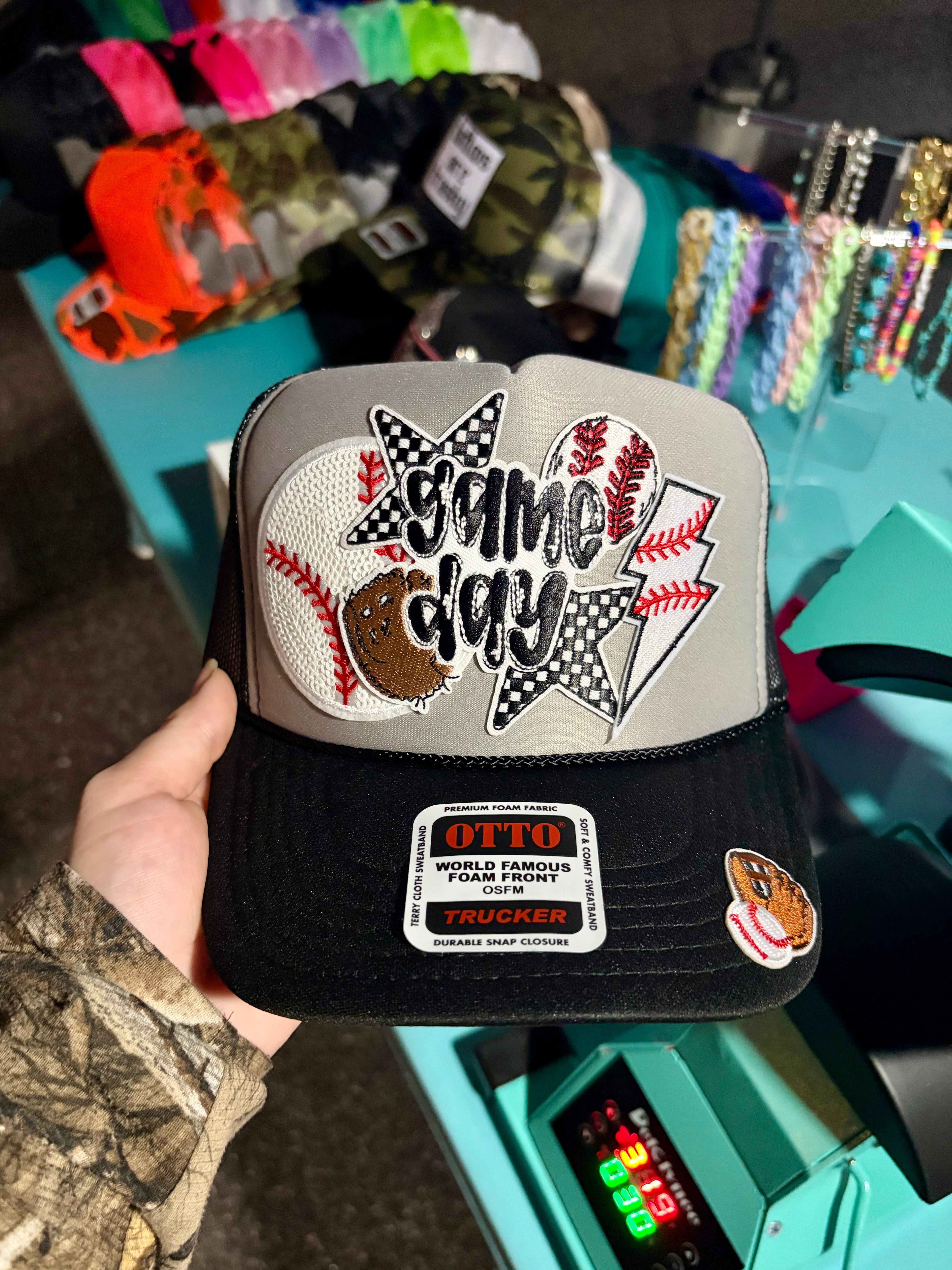 Game Day Baseball Trucker Hat